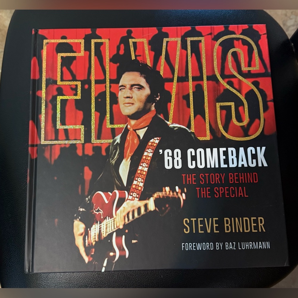 Elvis '68 Comeback Book The Story Behind The Special Steve Binder Hard Cover
